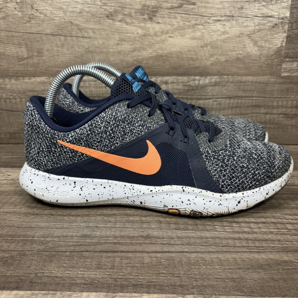 Nike Flex TR 8 Gray Blue Womens US Size 9 EUR 40.5 924342-402 Running Shoes